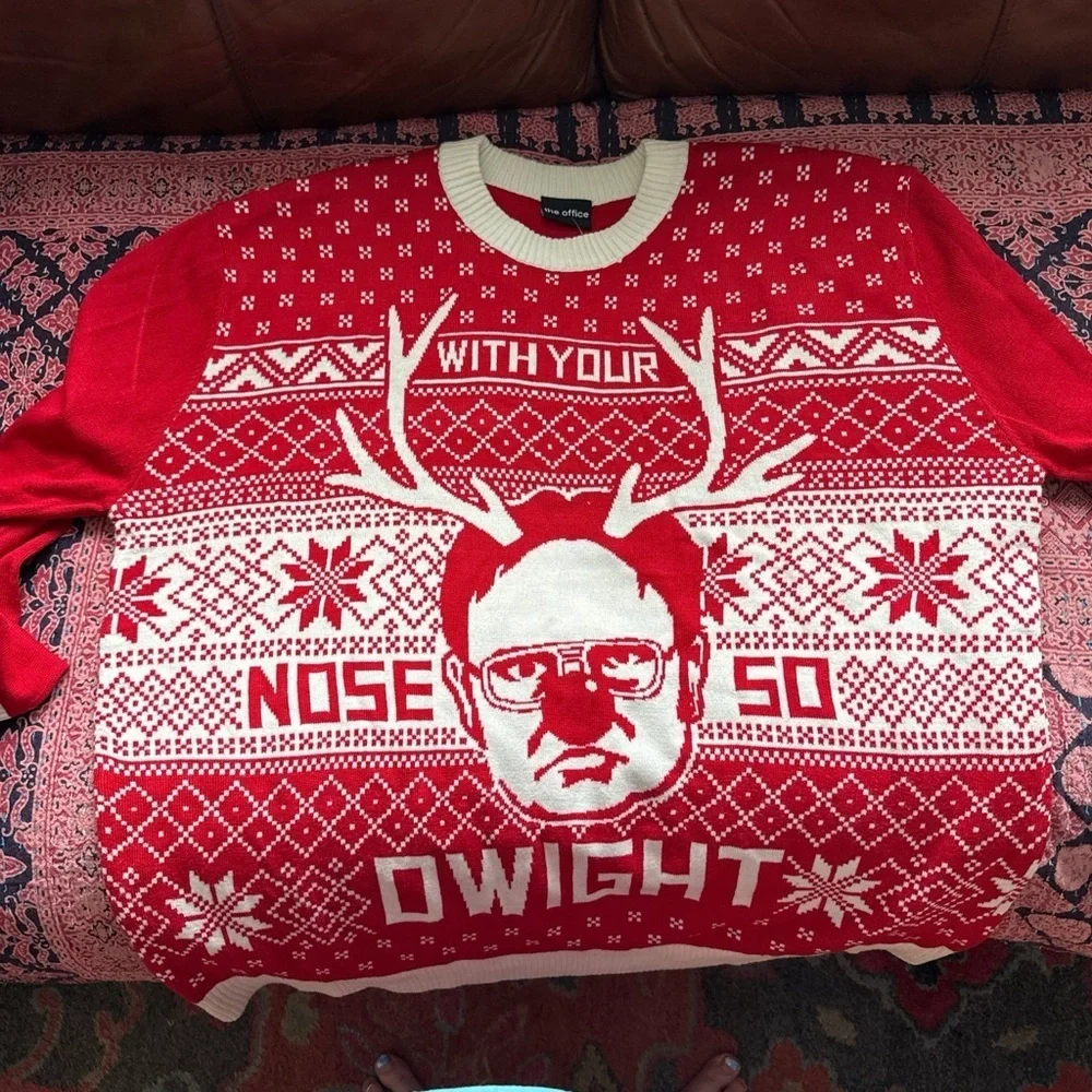Ugly Christmas Sweater “The Office” - Picture 1 of 7